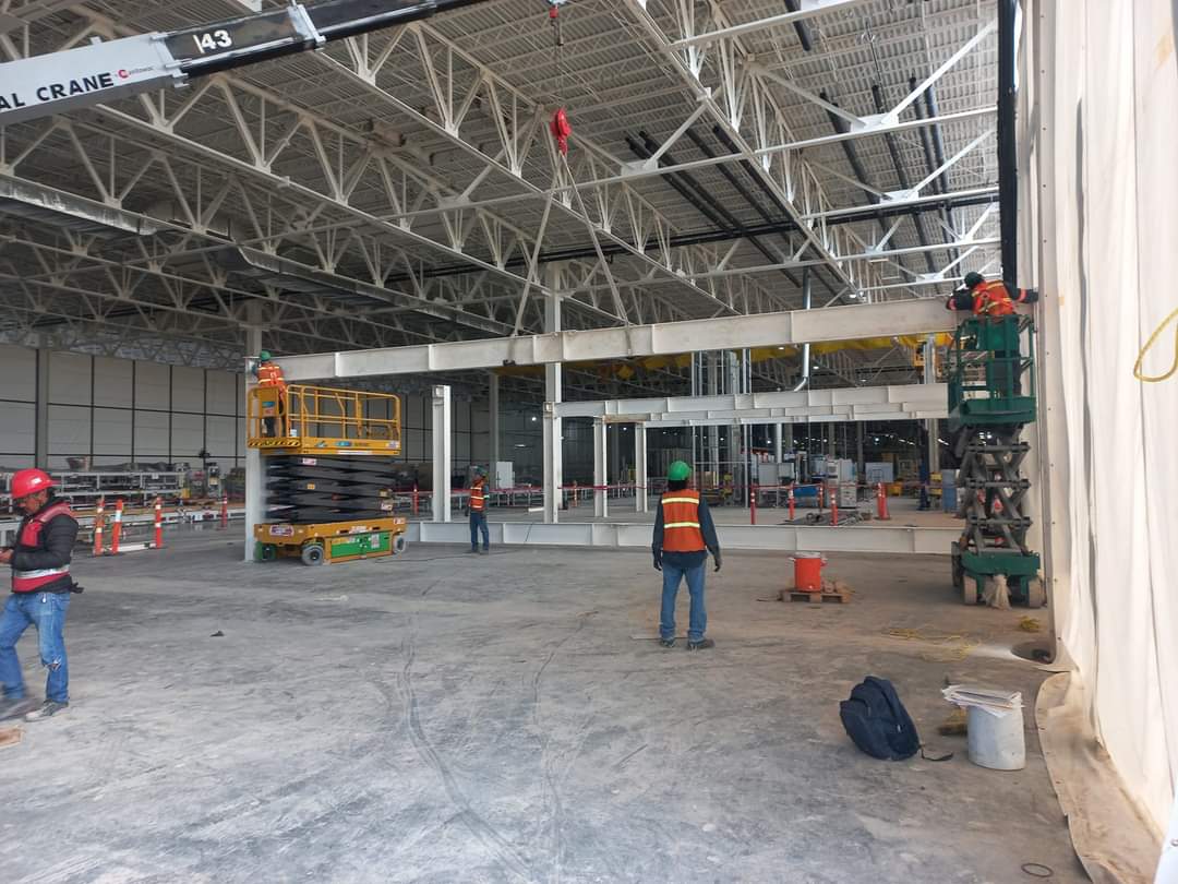 Montaje de Estructura en Planta Industrial